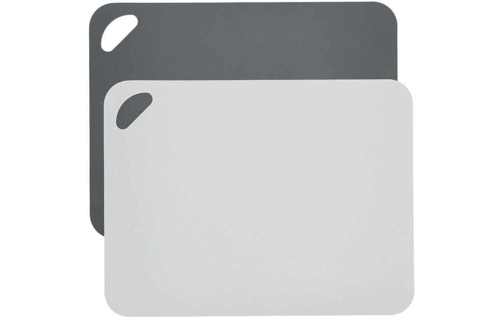 Zeller Present Kits de planches à découper Anthracite/gris 29 cm  x 38 cm