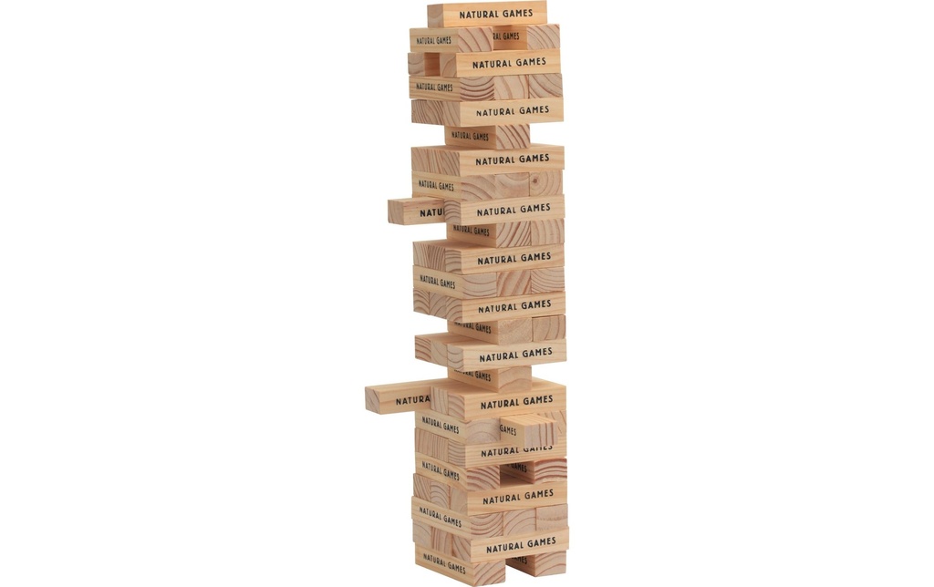 vedes CG Tour à bascule avec 60 pièces de jeu 60 pions en bois