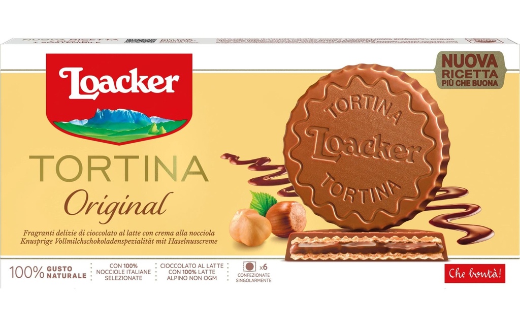 Loacker Petits gâteaux Tortina Original 126 g