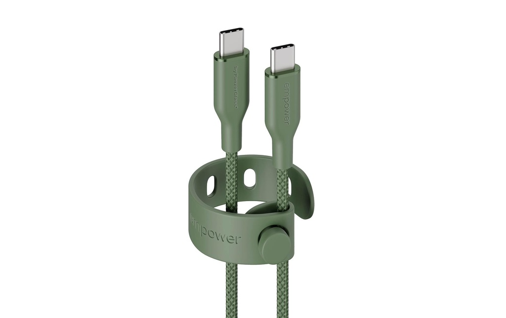 emPower by PanzerGlass Câble USB 2.0 Racing 60 W USB-C - USB-C 2 m