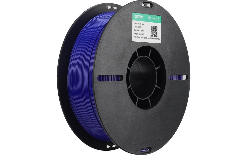 eSun Filament PETG-Basic, bleu 1.75 mm 1 kg