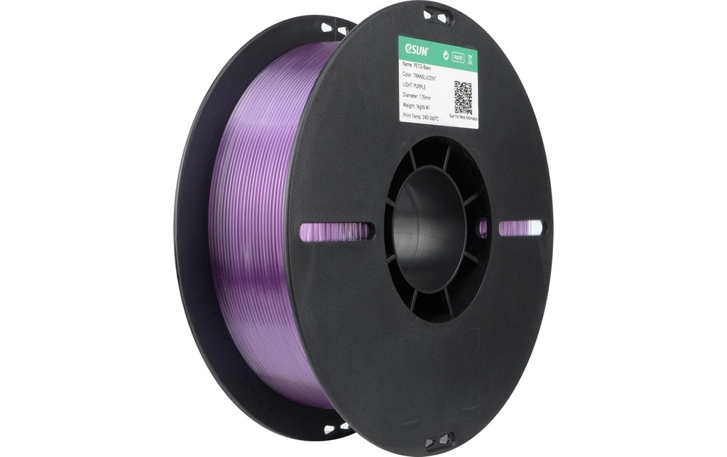 eSun Filament PETG-Basic, translucide 1.75 mm 1 kg