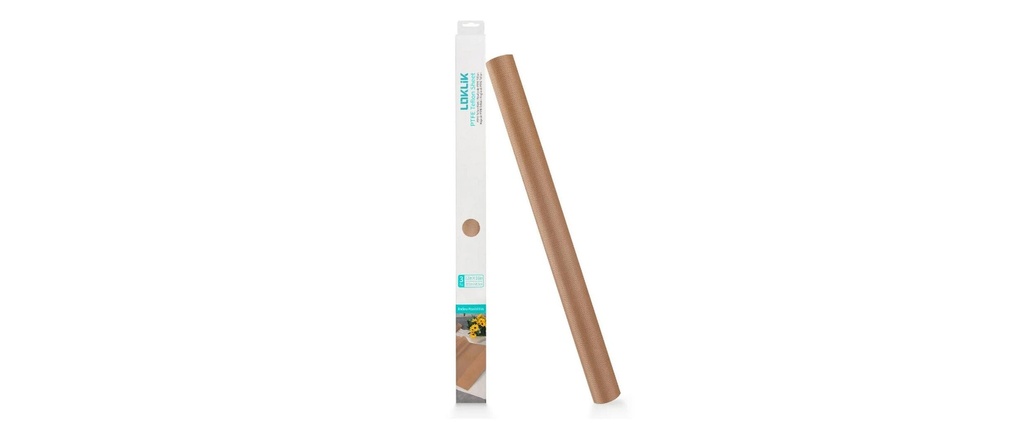 LOKLIK Tapis en téflon PTFE Marron Paquet de 3 30 x 40 cm
