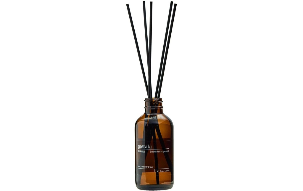 meraki Bâtonnets parfumés Scandinavian Garden, 120 ml
