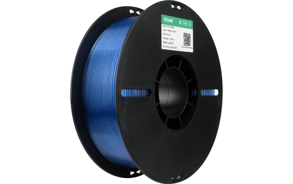 eSun Filament PETG-Basic, translucide 1.75 mm 1 kg
