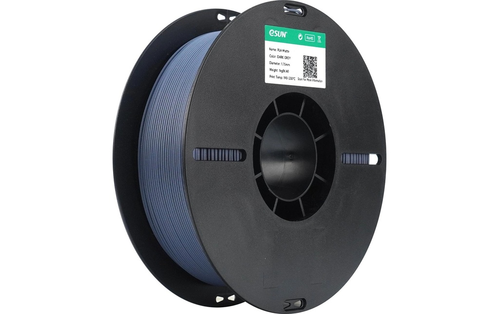 eSun Filament PLA MT175, gris foncé 1.75 mm 1 kg