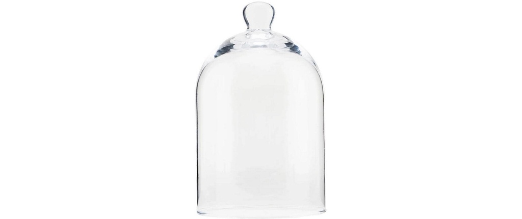 meraki Cloche en verre 12 x 19.8 cm