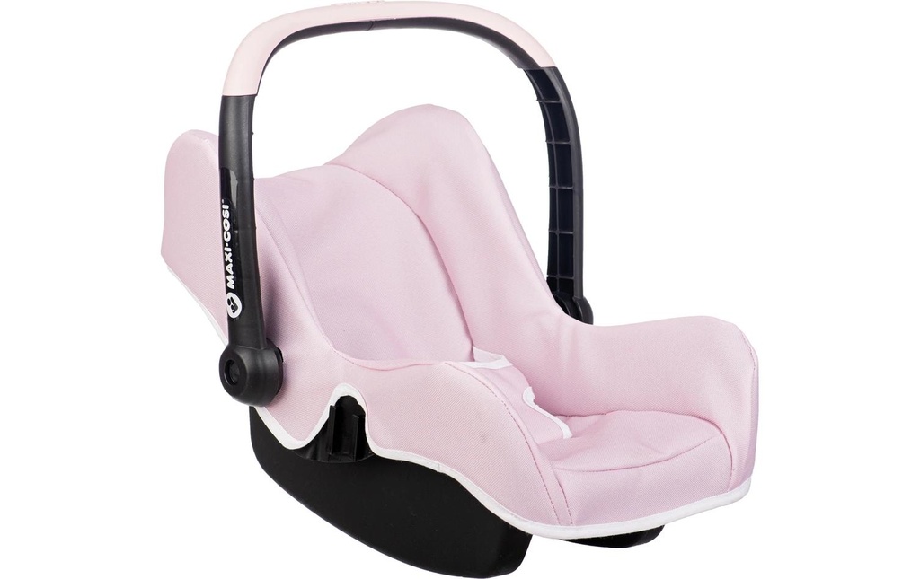 Smoby Siège-auto pour poupée Maxi Cosi, Rose