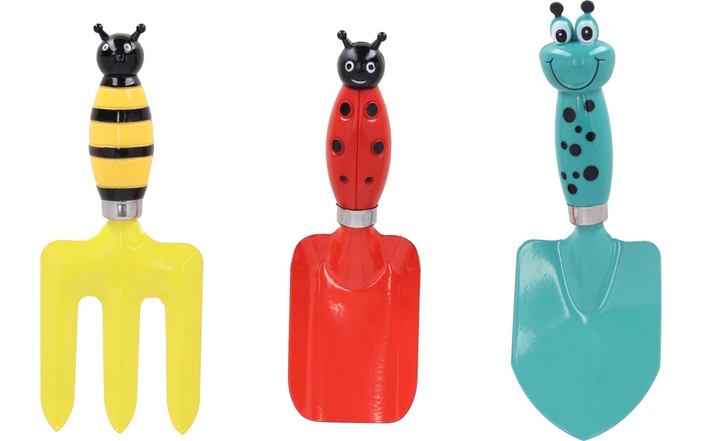 Esschert Design Set d'outils pour maternelle Insectes 3 Pièce/s