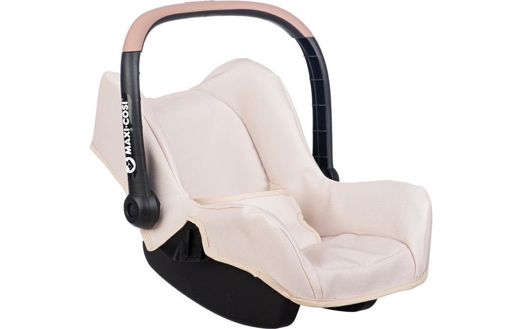 Smoby Siège-auto pour poupée Maxi Cosi, Beige