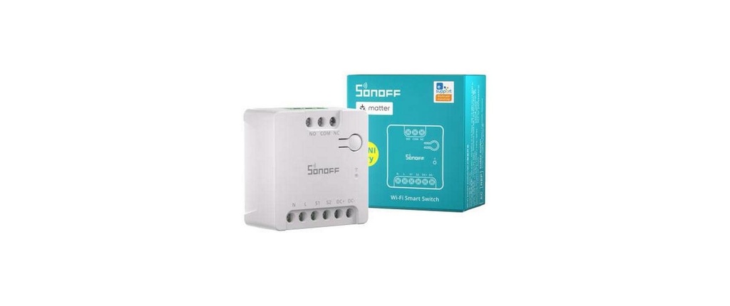 SONOFF MINI-D WLAN-Smart-Relais avec contact et matter