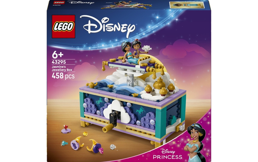 LEGO® Disney Princess La boîte à bijoux de Jasmine 43295