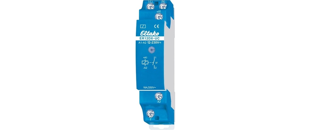 Eltako ER12DX-UC 1 fermeur libre de potentiel 16 A 250 V AC