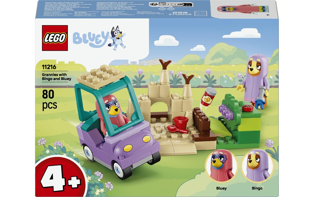 LEGO® Les grand-mères avec Bingo et Bluey 11216