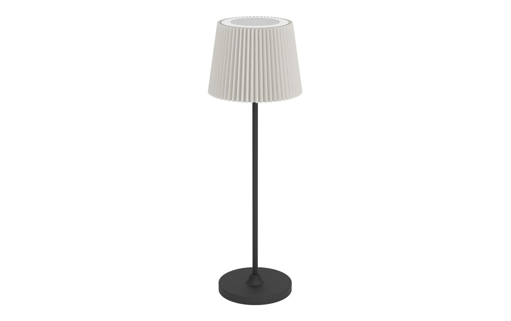 EGLO Leuchten Lampe de bureau Batterie Leonero H:370 Noir