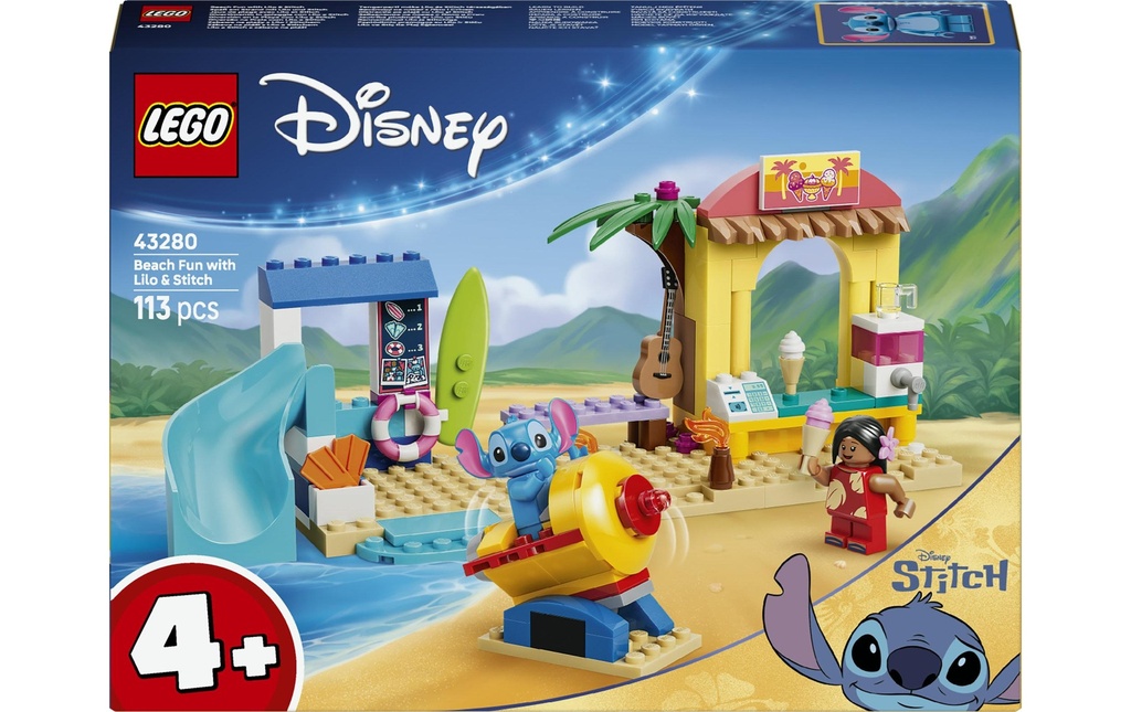 LEGO® Disney Jeux de plage avec Lilo et Stitch 43280