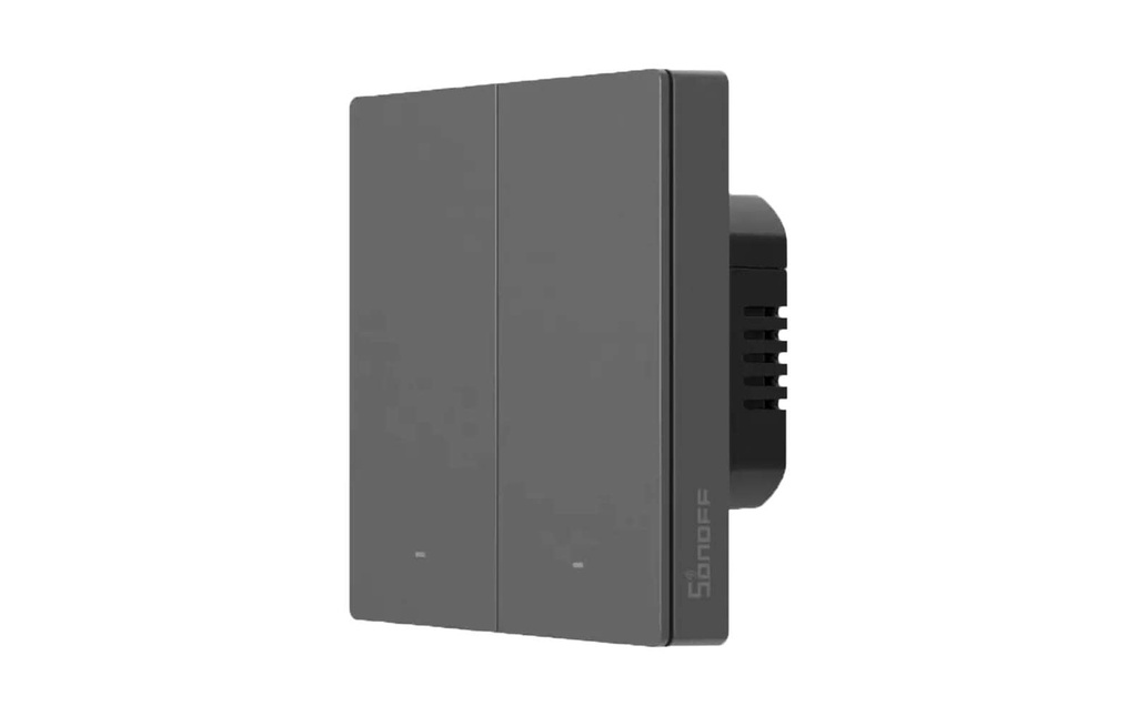 SONOFF SwitchMan M5 2x, Matter, Wi-Fi, Gris