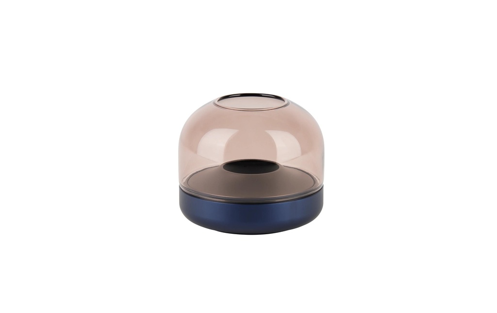 kooduu GLOW bleu (cobalt),Forme : ronde