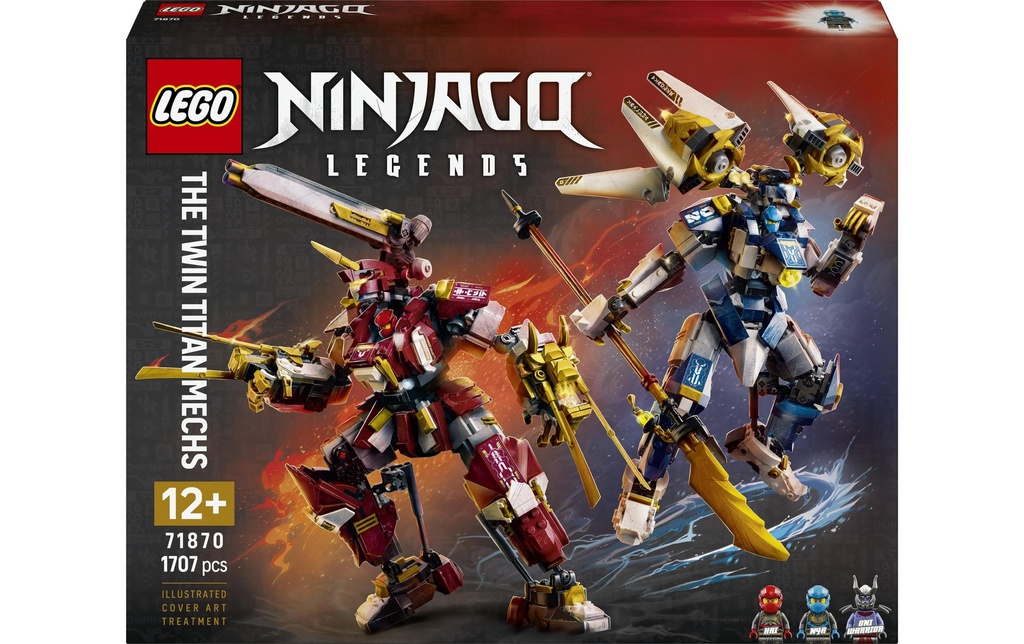 LEGO® Ninjago Les robots Titan jumeaux 71870