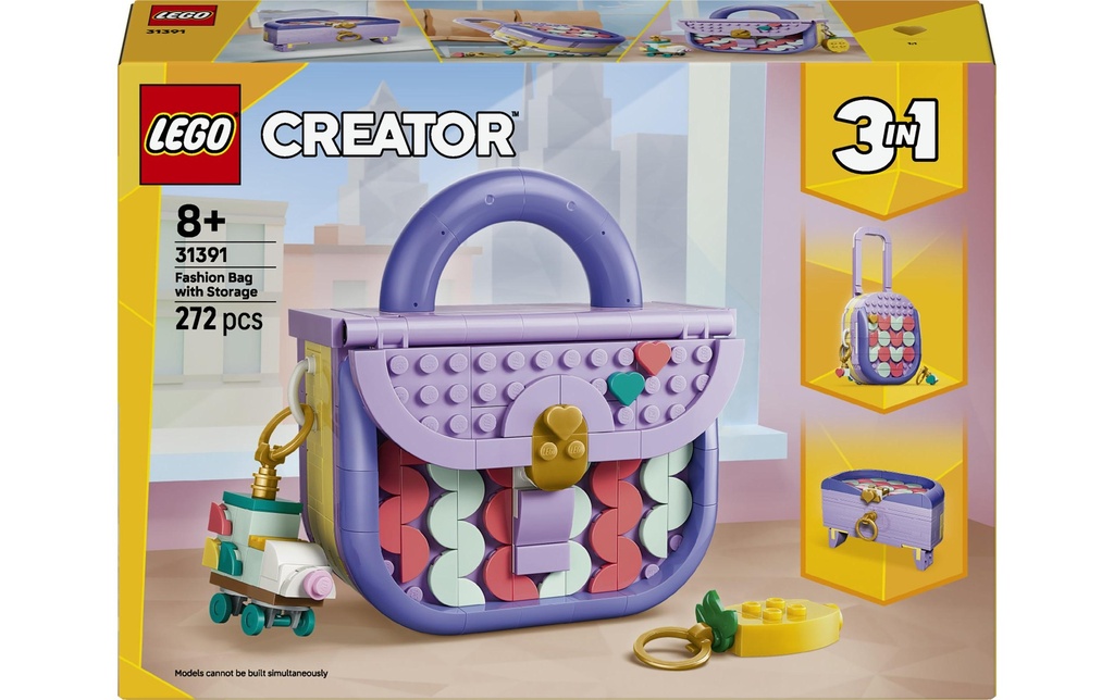 LEGO® Creator Sac fashion avec rangement 31391