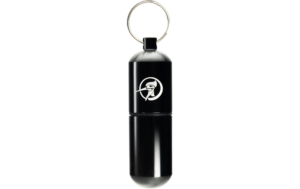 Zunder Zahnstocher Porte-clés Porte-clés Zunder, Black Aluminium