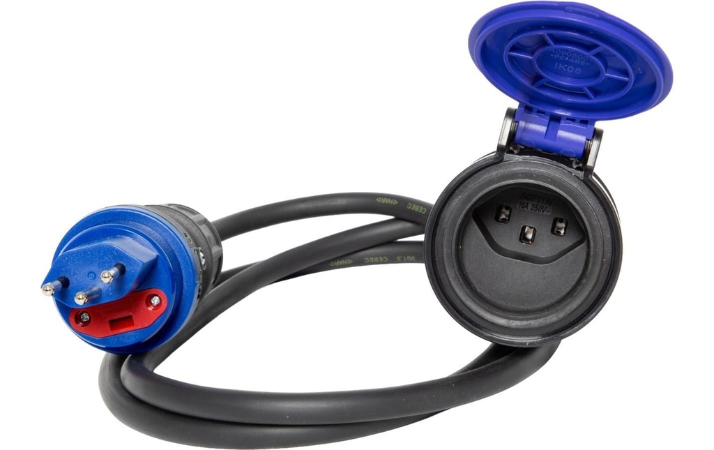 Brennenstuhl Câbles d’alimentation AdCab Pro IP55 1.5m H07RN-F 3G1,5