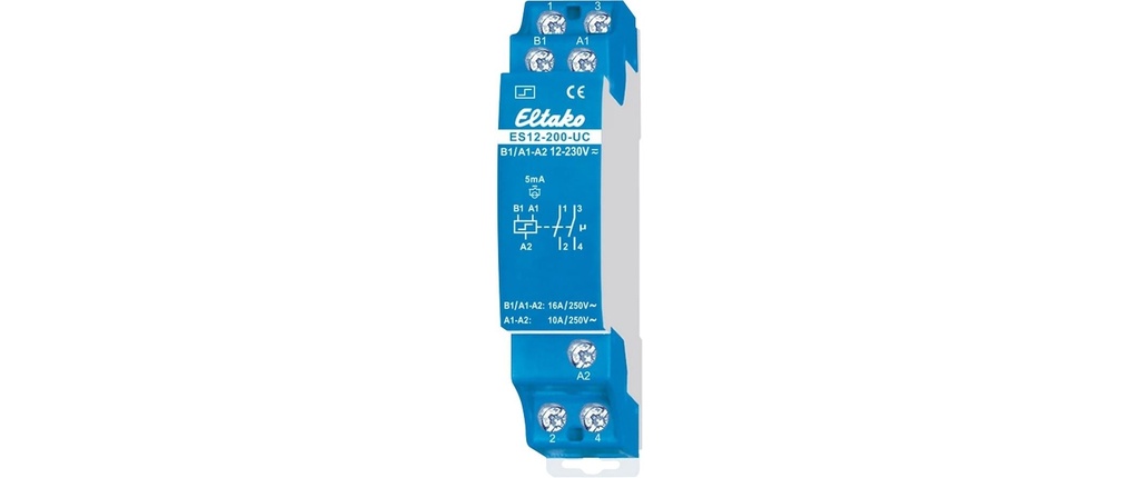 Eltako ES12-200-UC 2 fermeurs 16 A rail DIN