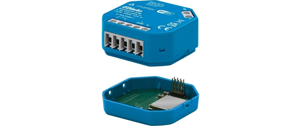 Eltako EUD64NPN-IPM Acteur variateur universel encastré bleu
