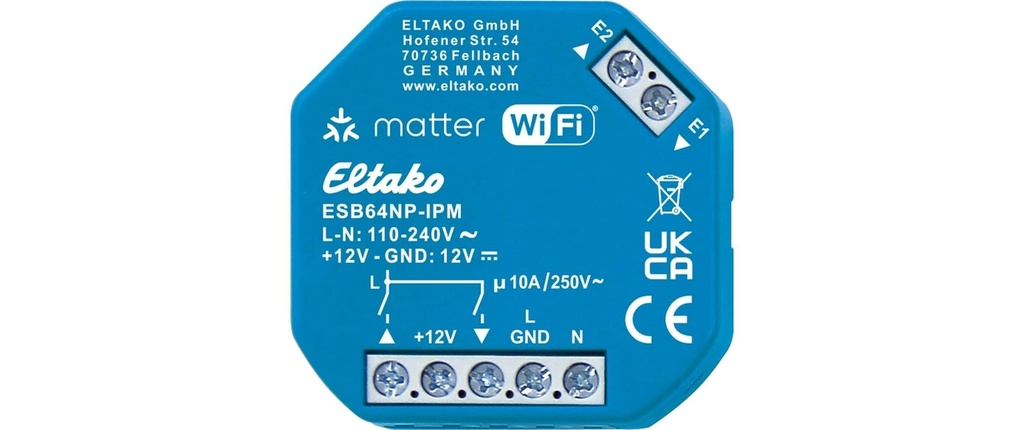 Eltako ESB64NP-IPM IP Matter Wi-Fi montage encastré