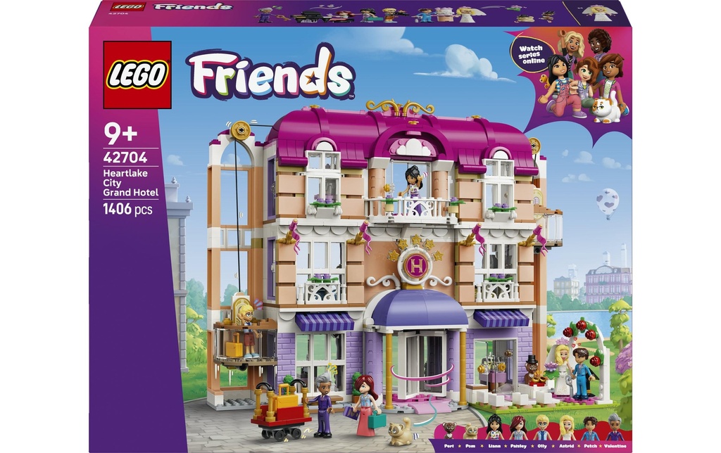 LEGO® Friends Le grand hôtel de Heartlake City 42704
