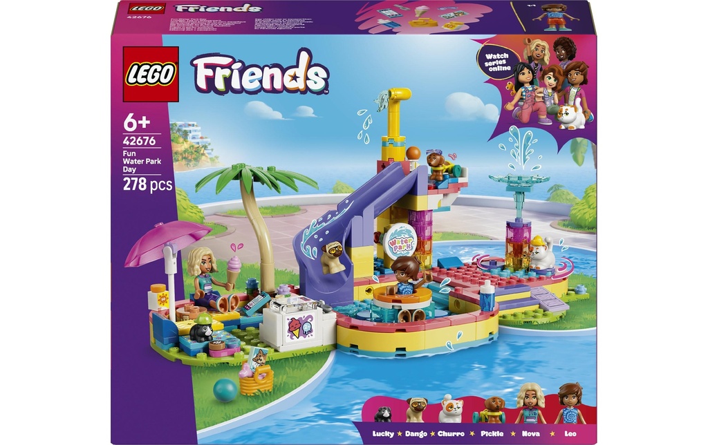 LEGO® Friends Une fabuleuse journée au parc aquatique 42676
