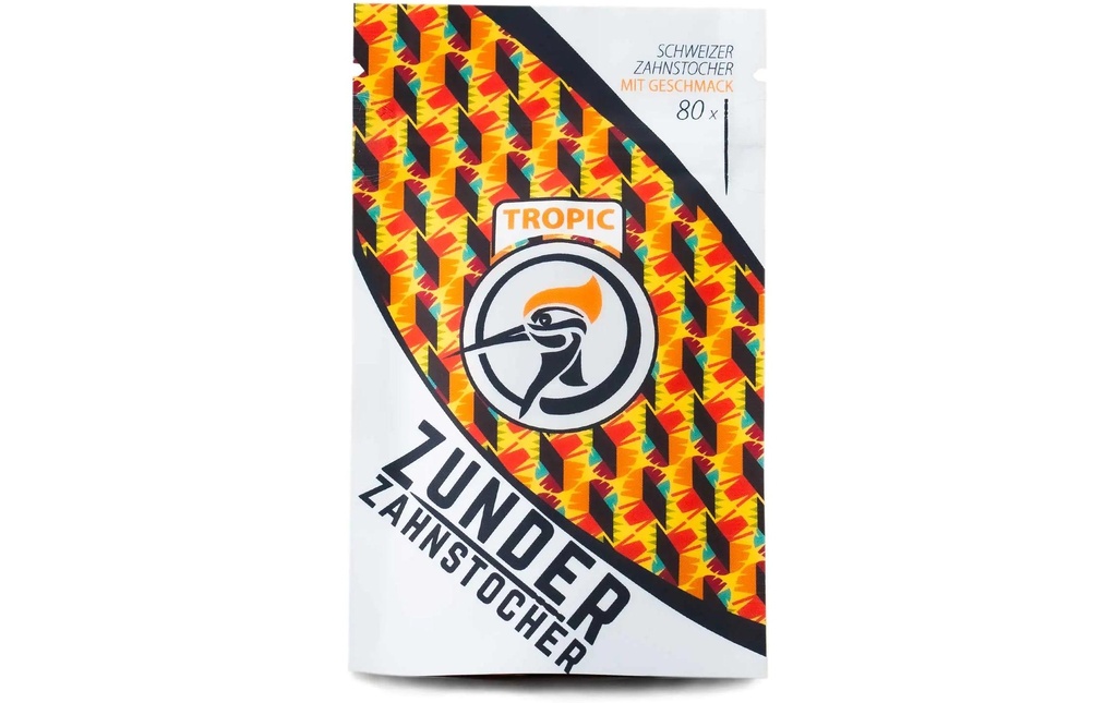 Zunder Zahnstocher Cure-dents Cure-dents 80 Pièce/s