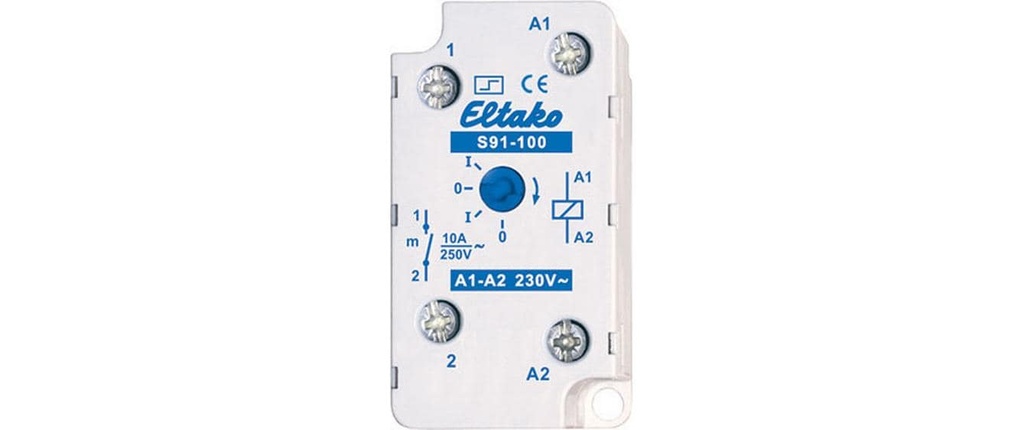 Eltako Télérupteur S91-100-230 V En saillie 1 fermeur 10 A