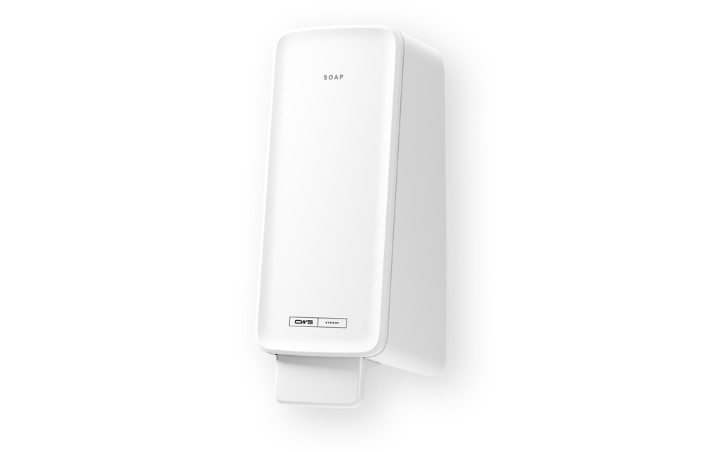 CWS Seifencremespender PureLine 600 ml, Blanc