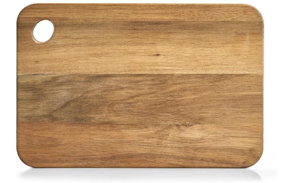 Zeller Present Planche à découper Acacia avec trou de poignée 25 cm  x 37 cm