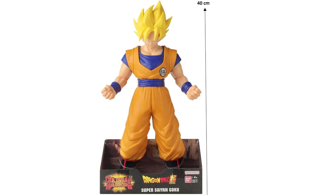 BANDAI Super Saiyan Goku Mega, PVC, 40 cm