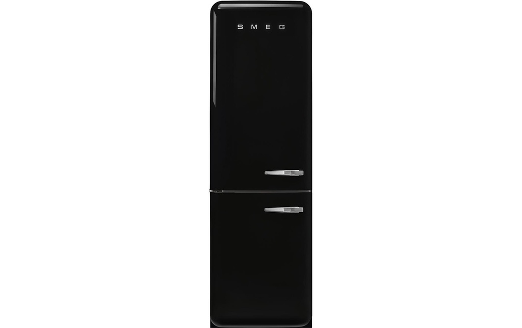 SMEG Réfrigérateur congélateur FAB32LBL6 Noir, Gauche