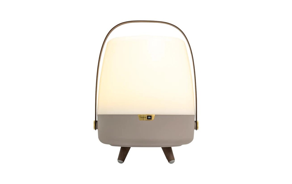 kooduu Lampe à haut-parleur LITE-UP PLAY JBL marron (terre),normal