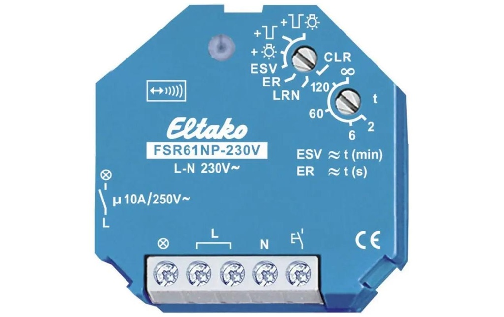 Eltako FSR61NP-230 V Bleu encastré