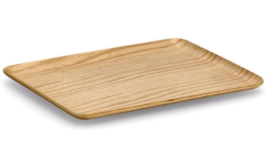 Zeller Present Plateau de service Bois/placage de chêne Brun