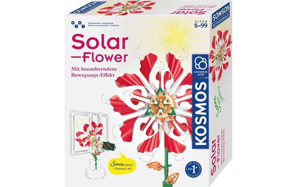 Kosmos Boîtes d’expérimentation Fleur solaire mécanique, plastique