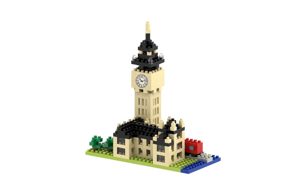 BRIXIES Modèle construction Big Ben de 380 briques