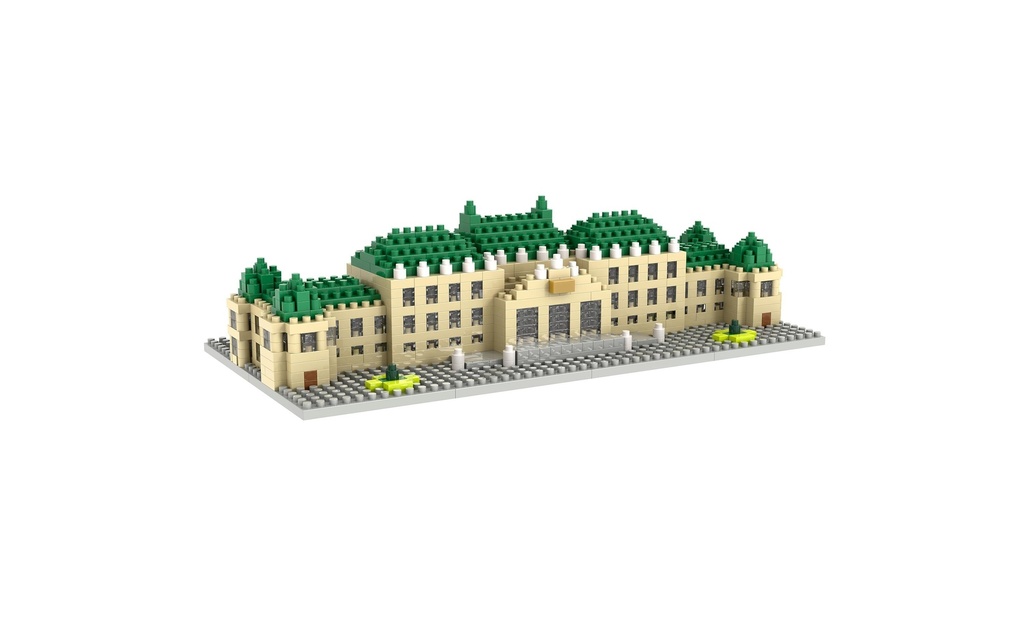 BRIXIES Modèle construction Château du Belvédère de 943 briques