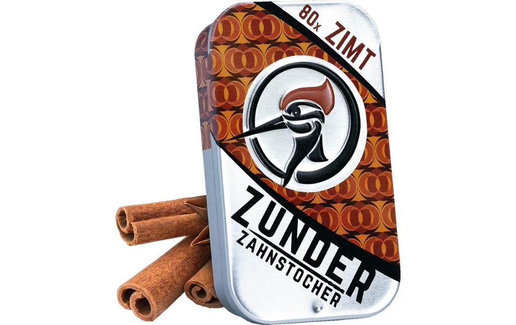 Zunder Zahnstocher Cure-dents Cure-dents 80 Pièce/s