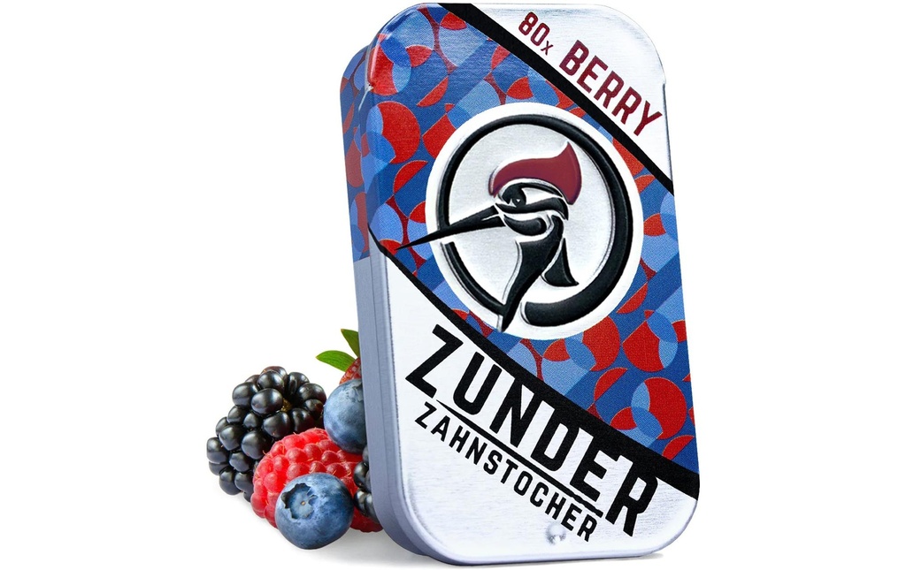 Zunder Zahnstocher Cure-dents Cure-dents 80 Pièce/s