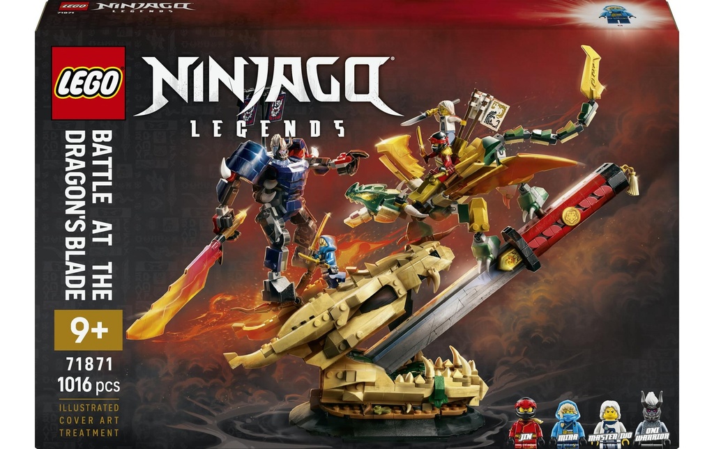 LEGO® Ninjago Combat sur la lame du dragon 71871
