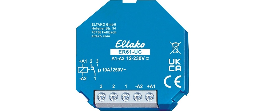 Eltako ER61-UC 1 inverseur libre de potentiel 10 A 250 V AC