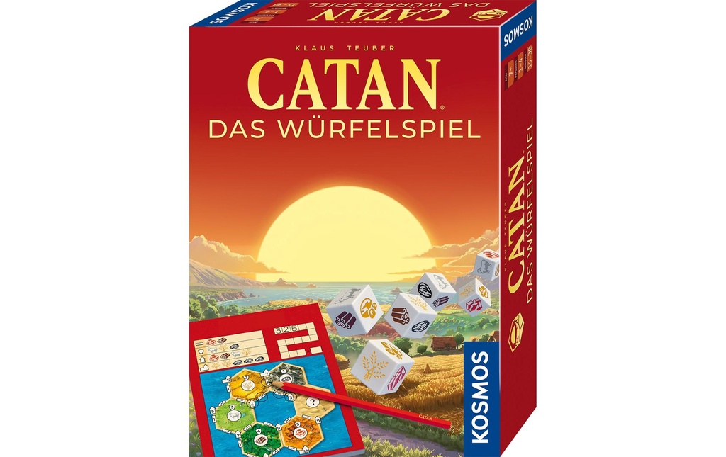 Kosmos Jeux pour la famille CATAN Le jeu de dés -FR-