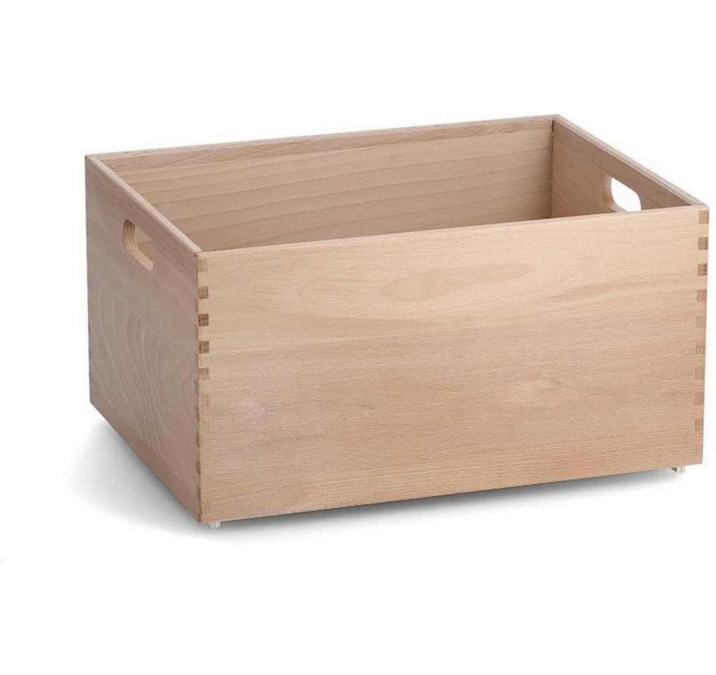 Zeller Present Caisse de rangement Hêtre Brun