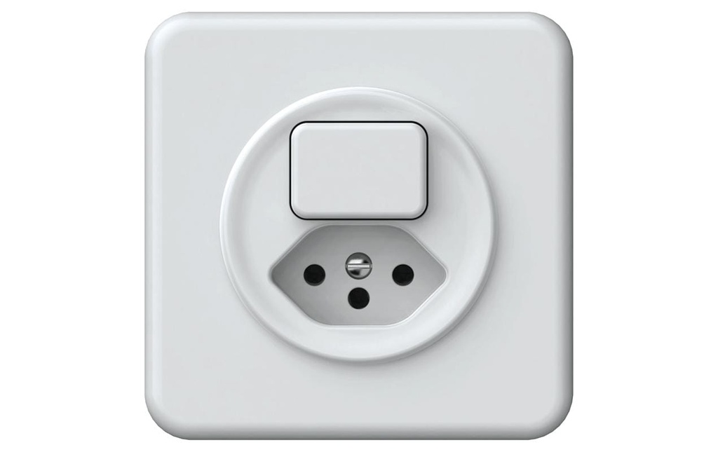 Hager ORIGIN Combinaison encastrée SCH3/1xT13 QuickConnect ws